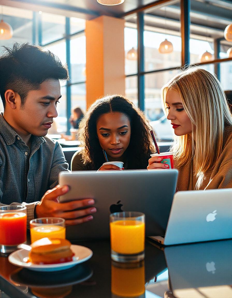 influencer marketing team working on influencer campaigns